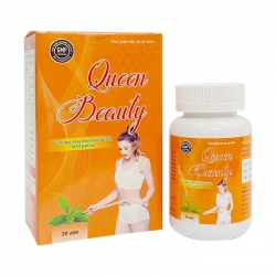 Tpbvsk giảm cân Queen Beauty, Hộp 30 viên