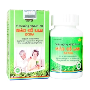 Viên Uống Giảo Cổ Lam Extra Kingphar 60 viên – Hỗ trợ giảm cholesterol máu