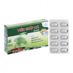Viên uống GIẤP CÁ Extra Tâm Dược 30 viên - Hỗ trợ bệnh trĩ Viên uống GIẤP CÁ Extra Tâm Dược 30 viên - Hỗ trợ bệnh trĩ