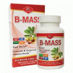 Viên uống hỗ trợ bệnh trĩ Olympian Labs B Mass Lọ 30 viên Viên uống hỗ trợ bệnh trĩ Olympian Labs B Mass Lọ 30 viên
