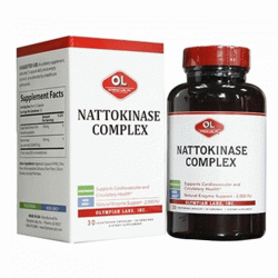 Viên uống hỗ trợ điều trị đột quỵ Olympian Labs Nattokinase Complex 30 viên