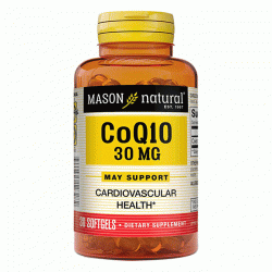 Mason Natural CoQ10 30mg, Lọ 30 viên Mason Natural CoQ10 30mg, Lọ 30 viên