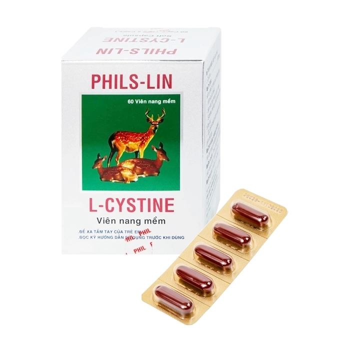 L-Cystine Phils-Lin, 12 vỉ x 5 viên