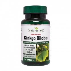 Viên uống hỗ trợ tuần hoàn máu não Natures Aid Ginkgo Biloba 6000mg 90 Viên Viên uống hỗ trợ tuần hoàn máu não Natures Aid Ginkgo Biloba 6000mg 90 Viên