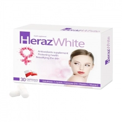 Viên uống làm sáng da, đẹp da Heraz White 2 vỉ x 15 viên