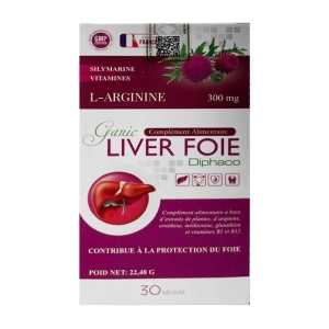 Ganic Liver Foie Diphaco 30 viên – Giúp giải độc gan, bảo vệ gan Ganic Liver Foie Diphaco 30 viên – Giúp giải độc gan, bảo vệ gan