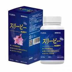 Viên uống ngủ ngon Fujina Sleepy 80 viên Viên uống ngủ ngon Fujina Sleepy 80 viên