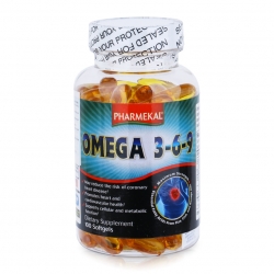 Tpbvsk Dầu cá  Pharmekal Omega 369, Chai 100 viên