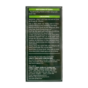 Viên Uống Soberain-SM 10 vỉ x 10 viên Viên Uống Soberain-SM 10 vỉ x 10 viên