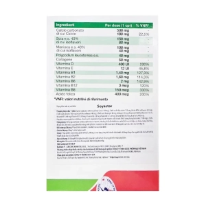 Viên Uống SoyaStar Gricar Chemical 2 vỉ x 15 viên Viên Uống SoyaStar Gricar Chemical 2 vỉ x 15 viên