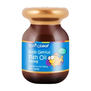 Viên uống SpringLeaf Kids Genius Fish Oil 750mg 60 viên