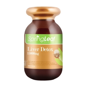 Viên uống SpringLeaf Liver Detox 15000mg 60 viên Viên uống SpringLeaf Liver Detox 15000mg 60 viên