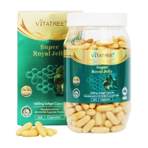 Viên uống sữa ong chúa Super Royal Jelly 1600mg Vitatree 365 viên Viên uống sữa ong chúa Super Royal Jelly 1600mg Vitatree 365 viên