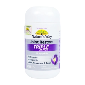 Viên uống sụn khớp Joint Restore Triple Action Nature's Way 60 viên