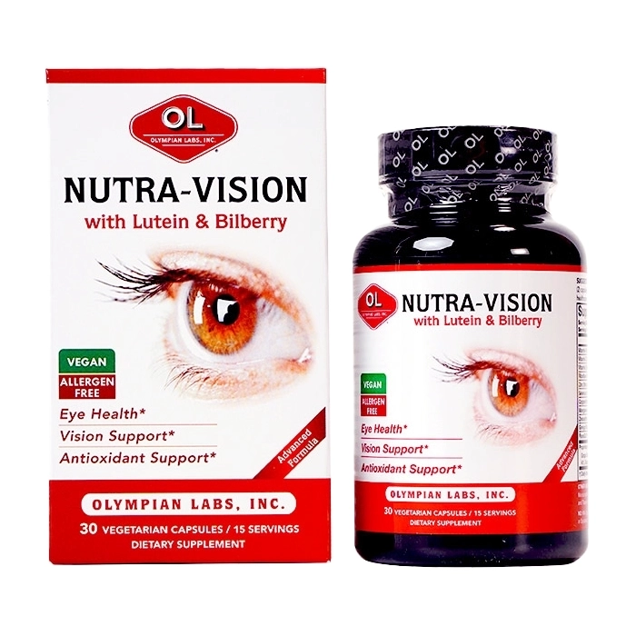 Viên uống tăng cường thị lực Olympian Labs Nutra Vision Lọ 30 viên
