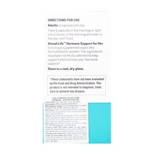 Viên Uống Tăng Nội Tiết Tố Nữ Hormone Support For Her Xtend-Life 90 Viên Viên Uống Tăng Nội Tiết Tố Nữ Hormone Support For Her Xtend-Life 90 Viên