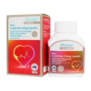Ultra CoQ10 Max 150mg Capsules Vitatree 60 viên - Viên uống tim mạch 