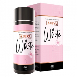 Viên uống trắng da Adiva White, Lọ 60 viên