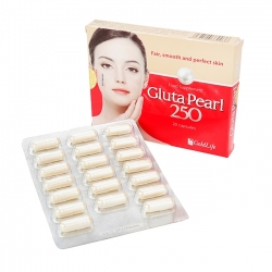 Viên uống trắng da Gluta Pearl 250 - Hộp 20 viên