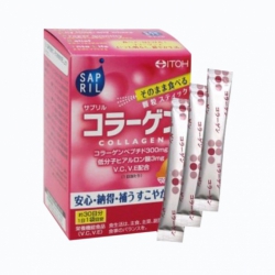 Viên uống trắng da Itoh Sapril Collagen hộp 30 gói