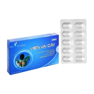 Viên Vai Gáy Isopharco 2 vỉ x 10 viên - Hỗ trợ đau mỏi vai gáy