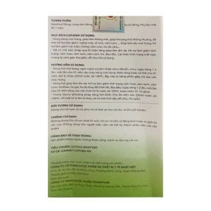 Viên xông TRAMSA-DPC, 2 Vỉ x 10 Viên Viên xông TRAMSA-DPC, 2 Vỉ x 10 Viên