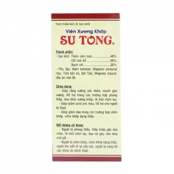 Viên xương khớp Su Tong Gpharm 3 vỉ x 10 viên