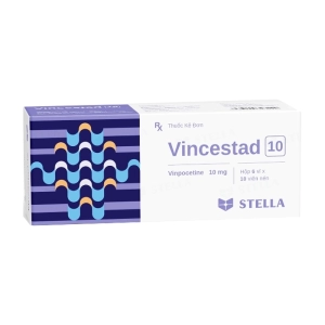 Vincestad 10 Stellapharm 6 vỉ x 10 viên (Vinpocetine)