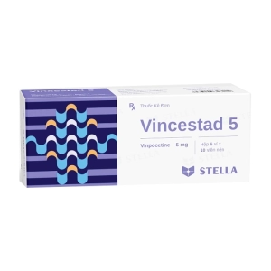 Vincestad 5 Stellapharm 6 vỉ x 10 viên (Vinpocetine)