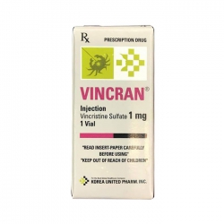 Dung dịch tiêm Vincran 1mg, Chai 1ml