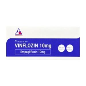 Vinflozin 10mg Vinphaco 3 vỉ x 10 viên (Empagliflozin)
