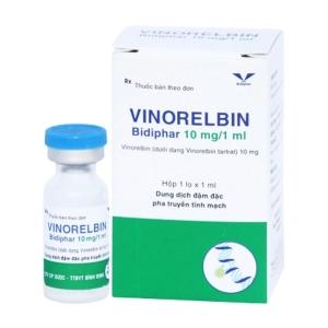 Vinorelbine Bidiphar 10mg/1ml 1 lọ (Vinorelbine tartrate)