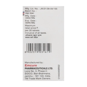 Viropil Emcure 30 viên Viropil Emcure 30 viên