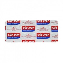 Vit PP 500mg Agimexpharm 10 vỉ x 10 viên