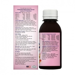 Vitahealth Multivitamin Syrup Lysine & Prebiotics, Chai 120ml