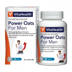 Vitahealth Power Oats For Men, Hộp 30 viên Vitahealth Power Oats For Men, Hộp 30 viên