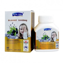 Vital Code Bilberry 10000mg 60 viên - Viên uống bổ mắt Vital Code Bilberry 10000mg 60 viên - Viên uống bổ mắt