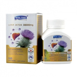 Vital Code Liver Detox 38000mg 100 viên - Hỗ trợ chức năng gan Vital Code Liver Detox 38000mg 100 viên - Hỗ trợ chức năng gan