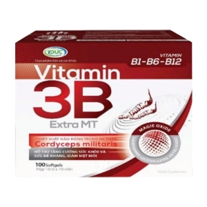 Vitamin 3B Extra MT Dược Đức 10 vỉ x 10 viên - Hỗ trợ tăng sức đề kháng