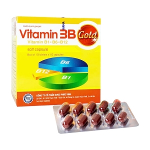 Vitamin 3B Gold PV, Hộp 100 viên