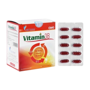 Vitamin 3B Isopharco 10 vỉ x 10 viên - Bổ sung vitamin nhóm B