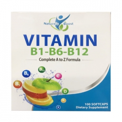 Vitamin B1 B6 B12 Nature's Boost 10 vỉ x 10 viên