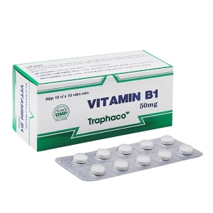 Vitamin B1 50mg Traphaco 10 vỉ x 10 viên