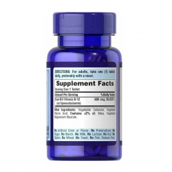 Vitamin B12 500mcg Puritans Pride 100 viên - Viên uống bổ sung Vitamin B12 Vitamin B12 500mcg Puritans Pride 100 viên - Viên uống bổ sung Vitamin B12