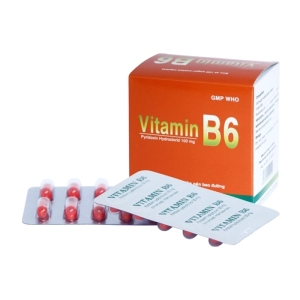 Vitamin B6 Bidiphar 10 vỉ x 10 viên (Pyridoxin hydroclorid)
