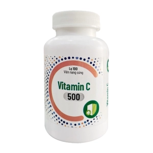 Vitamin C 500 Bidiphar 100 viên Vitamin C 500 Bidiphar 100 viên