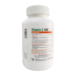 Vitamin C 500 Bidiphar 100 viên