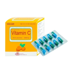 Vitamin C 500mg Khapharco 10 vỉ x 10 viên (Vitamin C)