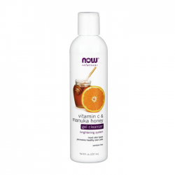 Vitamin C & Manuka Honey Gel Cleanser Now 237ml - Gel rửa mặt trắng sáng da