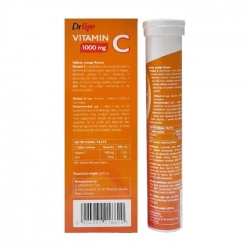 Vitamin C Plus 1000 mg Dr Life 24 viên - Sủi bổ sung vitamin C